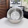 Bộ Thau Rổ Inox Chockmen 23cm – Inox 304 Sáng Bóng, Cứng Cáp, Dễ Dùng - C403