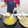 Dụng Cụ Nhà Bếp Silicone Cao Cấp – Không Trầy Chảo, Dùng Bền Lâu – GHA1005