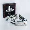 Kệ góc inox 304 E01 loại dán tường