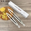 Set 2 Kẹp Gắp Thực Phẩm Bọc Silicone Đầu Tròn – Nhẹ Tay, Chắc Chắn, Không Trầy Chảo – GHA1022