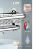 Kệ treo khăn nhà tắm inox 304 cao cấp B10