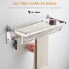 Kệ treo khăn nhà tắm inox 304 cao cấp B09