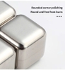 Hộp 6 Viên Đá Inox 316 OYATTON – Giữ Lạnh Không Tan, Trọn Vị Đồ Uống