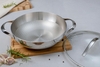 Chảo Lẩu Inox Thêu Nổi Silver Crown Kaiyo – Dáng Sâu, Chống Dính Tự Thân