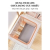 Hộp Đựng Đồ Gấp Gọn PVC 66L – Khung Thép Chắc Chắn, Xếp Chồng Gọn Gàng - GHA509