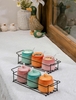Bộ 3 Hũ Gia Vị Gốm Sứ Rainbowl Kèm Giá Đỡ – Thiết Kế Ombre Sang Trọng - KCC-5141