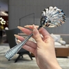Muôi Muỗng Vỏ Sò Inox 304 RK220 – Tinh Xảo, Sang Trọng, Dùng Bàn Ăn & Bếp