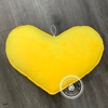 GỐI TRÁI TIM THÊU LOGO  - CT 99