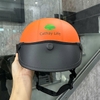 CT 348- NÓN BẢO HIỂM KHÔNG KÍNH NHIỀU MÀU IN LOGO