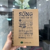 CT 459- SỔ TAY LÒ XO BÌA KRAFT NOTEBOOOK