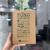 CT 459- SỔ TAY LÒ XO BÌA KRAFT NOTEBOOOK