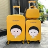 SET BỘ 3 VALI CHIBI 3 SIZE IN LOGO  - CT 181