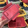 HỘP ĐỰNG CƠM CHIA NGĂN KÈM MUỖNG ĐŨA IN LOGO- CT 278