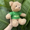 GỐI BÔNG GẤU TEDDY THÊU LOGO - CT 271