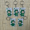MÓC KHÓA DẺO BÉ RỒNG XANH IN LOGO - CT 292