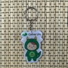 MÓC KHÓA DẺO BÉ RỒNG XANH IN LOGO - CT 292