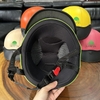 NÓN BẢO HIỂM KHÔNG KÍNH NHIỀU MÀU IN LOGO - CT 348