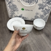 CT 385 - BỘ CHÉN DĨA SỨ BÁT TRÀNG IN LOGO
