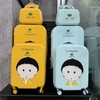 SET BỘ 3 VALI CHIBI 3 SIZE IN LOGO  - CT 181