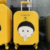 SET BỘ 3 VALI CHIBI 3 SIZE IN LOGO  - CT 181