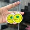 CT 397 - MÓC KHÓA DẺO HÌNH GIỌT NƯỚC IN LOGO