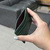CT 412 - VÍ DA PU ĐỰNG THẺ 3 NGĂN NHIỀU MÀU IN LOGO