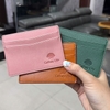 CT 412 - VÍ DA PU ĐỰNG THẺ 3 NGĂN NHIỀU MÀU IN LOGO
