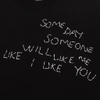 SOMEDAY BLACK T-SHIRT