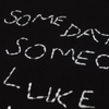 SOMEDAY BLACK T-SHIRT