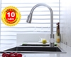 Vòi bếp nóng lạnh (kiêm đầu xịt) SUS304 + 2 dây cấp - Hàng Siêu Cấp - Kiểu B ITALIA