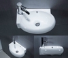 CRM1104_Chậu rửa mặt Lavabo treo góc Trái, Phải -ORYMAN-1L, Hình Bầu dục.