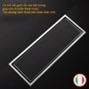 Thoát sàn ngăn mùi (dạng phễu nước) SUS304 (30x11cm) Kiểu dài PHỄU LỆCH - Hàng Cao cấp ITALIA