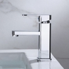 Vòi Lavabo nóng lạnh (Trụ vuông) Hợp kim + 2 dây cấp - Hàng Cao cấp ITALIA