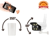 Camera Ngoài trời chống nước xịn (2 râu có đèn pha) nét cả ngày lẫn đêm Yoosee - Camera wifi an ninh