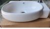 CRM1104_Chậu rửa mặt Lavabo treo góc Trái, Phải -ORYMAN-1L, Hình Bầu dục.