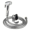 Bộ xịt 2 mạ chrome (đầu + dây + giá đỡ) - Hàng trung cấp