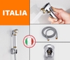 Bộ xịt 5 (đầu + dây + giá đỡ) Hợp kim mạ Vàng Trắng - Hàng Siêu cấp ITALIA