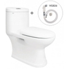 Bồn Cầu Viglacera C109 Nắp Êm V38 + Vòi Xịt VG826