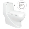 Bồn Cầu Viglacera V38 Nắp Êm V38M + Vòi Xịt VG826