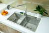 CRB027_Chậu rửa bát Inox công nghệ đúc-H22C20, 2 hố, cân 2.0
