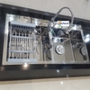 CRB048_Chậu rửa bát Inox công nghệ đúc-H32C412, 2 hố, cân 3.5, sus304, Đánh bóng