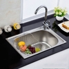 DAP2101_Chậu rửa bát Inox công nghệ dập,  1 hố, KT: 42-37