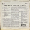 đĩa than Giuseppe De Luca, Metropolitan Opera Chorus, Metropolitan Opera Orchestra – The Art Of Giuseppe De Luca