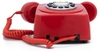 GPO Retro GPO746WRED 746 Wall Mount Push Button Telephone - Red (Large Item, Red)