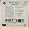 đĩa than Nat King Cole – Let's Face The Music