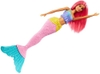 Mattel - Barbie Mermaid Doll with Pink Hair and Tail (Large Item, Toy, Doll)