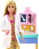 Mattel - Barbie Pediatrician Playset, Blonde (Large Item, Doll)