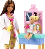Mattel - Barbie Pediatrician Playset, Brunette (Large Item, Doll)