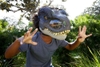 Mattel - Jurassic World Tyrannosaurus Rex Chomp 'N Roar Mask (Large Item, Action Figure)