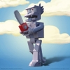 Super7 - The Simpsons ULTIMATES! Wave 1 - Robot Scratchy (Large Item, Collectible, Figure, Action Figure)